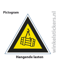 Pictogram 5 stuks 'lasten' PICTO-103
