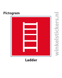 Pictogram 5 stuks 'ladder' PICTO-030