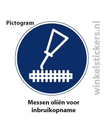 Pictogram 5 stuks 'messen' PICTO-184
