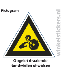 Pictogram 5 stuks 'opgelet' PICTO-128