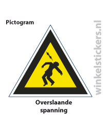 Pictogram 5 stuks 'spanning' PICTO-108