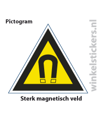 Pictogram 5 stuks 'magnetisch' PICTO-106