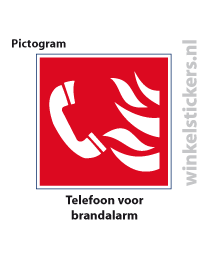 Pictogram 5 stuks 'telefoon' PICTO-027