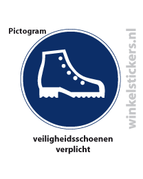 Pictogram 5 stuks 'schoenen' PICTO-164