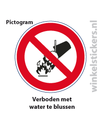 Pictogram 5 stuks 'blussen' PICTO-005