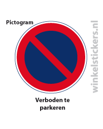 Pictogram 5 stuks 'parkeren' PICTO-017