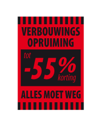 Poster Verbouwings Opruiming PO-039 