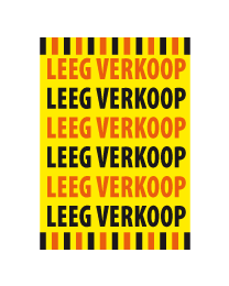 Poster Leegverkoop PO-041
