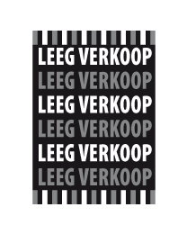 Poster Leegverkoop PO-041