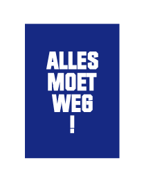 Poster alles moet weg O-006-donkerblauw-swatch