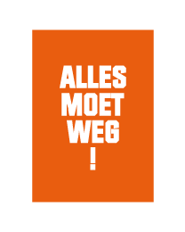 Poster alles moet weg O-006-donkeroranje-swatch