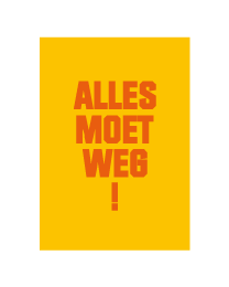 Poster alles moet weg O-006-oranje-swatch