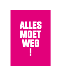 Poster alles moet weg O-006-roze-swatch