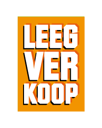 Poster leegverkoop PO-011