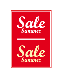 Poster sale summer PO-005