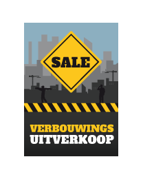 poster verbouwings uitverkoop PO-046