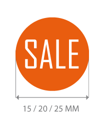 productstickers sale rond STV-002