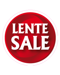 Etalage lentesticker rond
