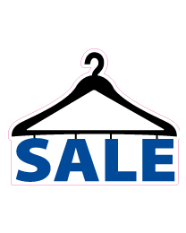 Etalage salesticker