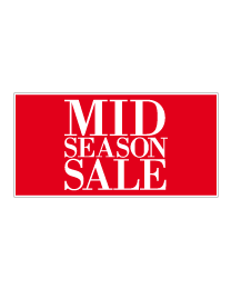 Etalagesticker mid-season sale