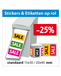 Stickers op rol SR-031