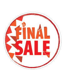 rond final sale sticker