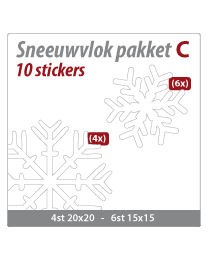 Sneeuwvlok pakket VLOK-09