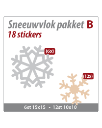 Sneeuwvlok pakket VLOK-20