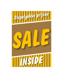 Poster stapelkorting herfst bruin STA-27
