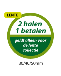 productstickers 2 halen 1 betalen lente STV-036