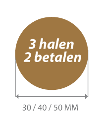 productstickers 3 halen 2 betalen STV-022