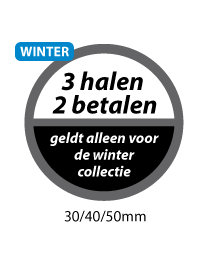 productstickers 3 halen 2 betalen winter STV-034