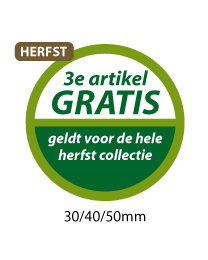 productstickers 3e artikel gratis herfst STV-031