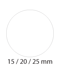 blanco stickervel STV-051 wit