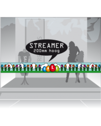 Raamstreamer sale STR-006 200 6 st