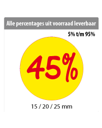 productstickers korting rond STV-004