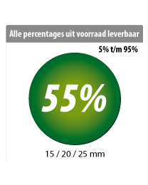 productstickers korting rond STV-011