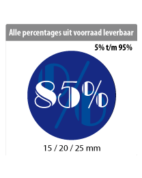 productstickers korting rond STV-014