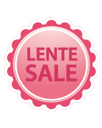 Etalage lente salesticker