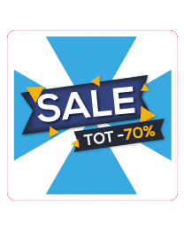 Etalagesticker sale