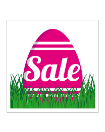 Etalagesticker pasen sale