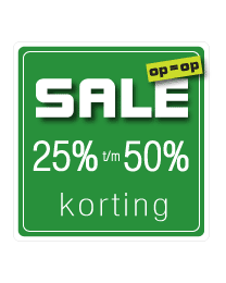 Etalagesticker zomer sale