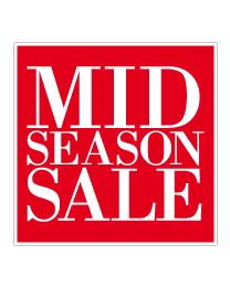 Etalagesticker mid-season sale