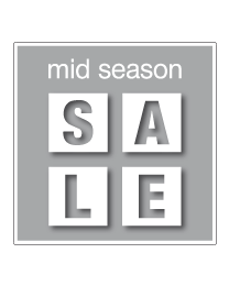 Etalagesticker mid-season sale