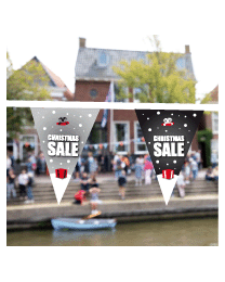 vlaggenlijnen christmas sale PM-008