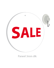 Paneel pakket wit-rood sale PA-01