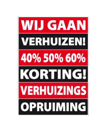 Poster verhuizen PO-025